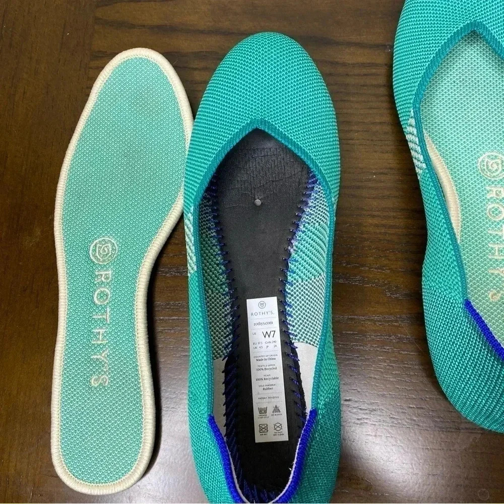 Rothy's Calypso Flats Rounded Toe Size 7 - image 3